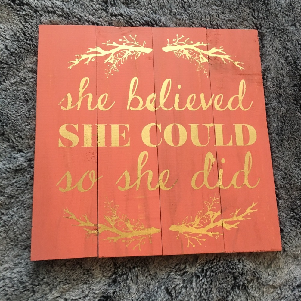 Rustic Wooden Sign Decor